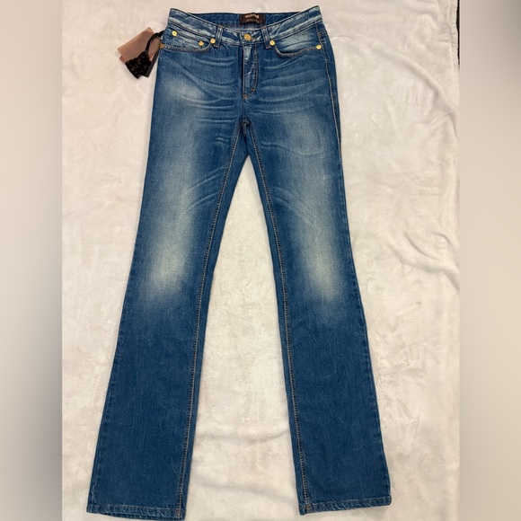 Roberto Cavalli Denim - Classic Roberto Cavalli Women's Blue Bootcut Jeans